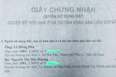 Chính chủ cần bán nhà 4 tầng đường Giáp Bát - quận Hoàng Mai - Hà Nội