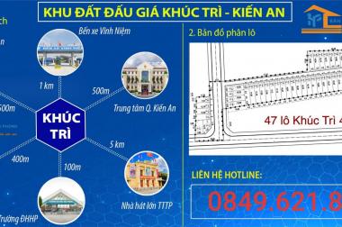 Bán Đất Đấu Giá **Kiến An** Giá Đầu Tư LH: 0849.621.886