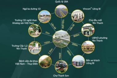Shophouse đẳng cấp SỐ 1 khu vực MIỀN BẮC chỉ có tại UÔNG BÍ New City
