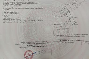 ĐẤT 4X18 HẺM THÔNG, ĐƯỜNG NGUYỄN ẢNH THỦ, QUẬN 12