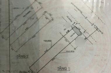 Bán nhà mặt tiền phan văn trị f14 Q. bình thạnh trệt 1 lầu ST DTCN ;62m2 giá 9.9 ti