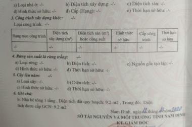 Chính chủ cần bán đất mặt đường Nguyễn Bính.Liên hệ: 0918557984