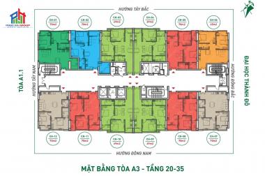 Mở bán đợt cuối căn hộ THT New City trực tiếp CĐT, giá chỉ 14.7tr/m2, tháng 9 nhận nhà, hỗ trợ vay ngân hàng 70%