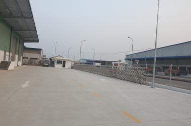 Cho thuê kho mặt đường Nguyễn Văn Linh, QL 5 diện tích 2000m2 giá 115 nghìn/m2/tháng