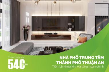 Nhà phố cách Lê Thị Trung 900m, P. Bình Chuẩn, Thuận An, giá 2.8 tỷ 1 trệt 1 lầu