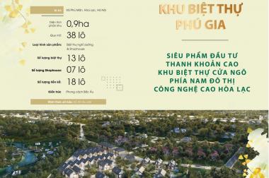 Mua ngay! Lô đất 93m2, xã Phú Mãn, Quốc Oai nằm trong khu đô thị khép kín đầy đủ tiện ích