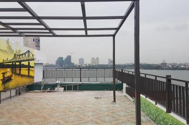 Bán nhà 35 tỷ phố Trích Sài Tây Hồ 150m2, 8T, MT9m gara ô tô view hồ