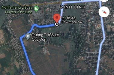 Chính chủ cần bán đất kèm nhà cấp 4 ở thị trấn Hồ Xá, H. Vĩnh Linh, Quảng Trị