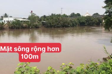 Đất thổ cư view sông lớn thích hợp làm nhà vườn. Diện tích 10x48m giá 5.6tr/m2 ngay Happy Land - Bến Lức