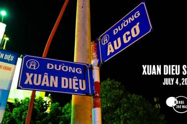 CỰC HOT - 257 M2 ĐẤT VÀNG MẶT PHỐ XUÂN DIỆU - MẶT TIỀN 18M - 22 TỶ - VIP TÂY HỒ