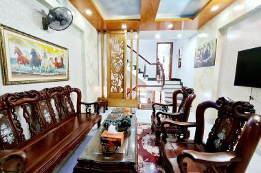 Nhà NGỘP bank HXH, khu phân lô Phạm Văn Chiêu, 74m2, 5 tầng, view Dream Home, 7.7 tỷ.