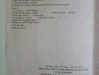 CHÍNH CHỦ Bán nhà nghỉ tại số 26, Đường Hà Tông Huân, Phường Thọ Quang, Quận Sơn Trà, TP Đà Nẵng.