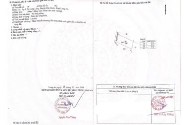 500m2 thổ cư đường bê tông 4m sổ hồng công chứng liền tay tại Long Cang, Cần Đước, Long An chốt