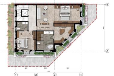 BÁN BIỆT THỰ  SUNSHINE CAPITAL TTL PHỐ VĂN TIẾN DŨNG 190M2 5T MT8M LÔ GÓC  CHIẾT KHẤU 6% GIÁ BÁN