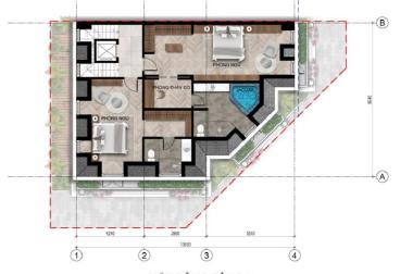 BÁN BIỆT THỰ  SUNSHINE CAPITAL TTL PHỐ VĂN TIẾN DŨNG 190M2 5T MT8M LÔ GÓC  CHIẾT KHẤU 6% GIÁ BÁN