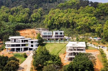 Dinh thự nghỉ dưỡng view đồi phong đỏ và suối nước Ba Vì. Bàn giao Full nội thất. bể bơi riêng