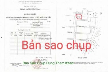 Chính chủ Bán Đất Kinh Doanh tại mặt tiền đường B, Hiệp Bình Chánh, Thủ Đức