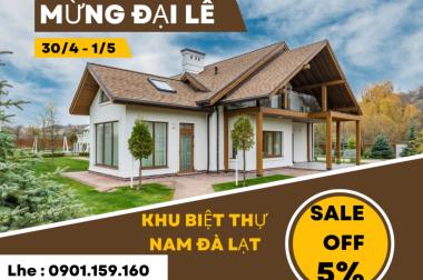 Đất nền view tuyệt đẹp Khu biệt thự Nam Đà Lạt - Phú Hội - Đức Trọng - Lâm Đồng