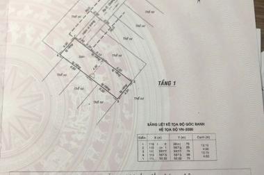 GV.279. NHÀ C4, HXH QUANG TRUNG P.12 GV, 53M2, SỔ VUÔNG ĐẸP, KO LỘ GIỚI, NHỈNH 3 TỶ.