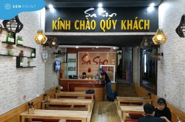 Cho thuê nhà 60m2 32tr/th tầng1,2 mặt Hồ phố Chùa Láng Đống Đa