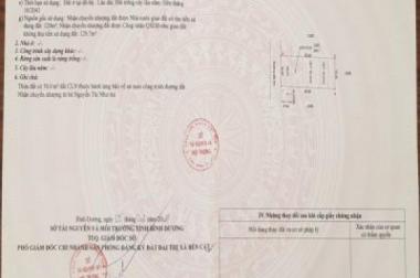 Chính chủ cần bán đất tại phường Hoà Lợi, Thị Xã Bến Cát, Tỉnh Bình Dương