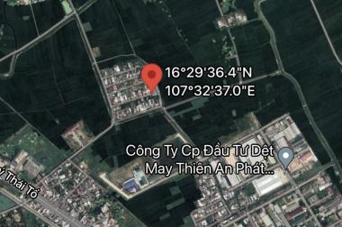Lô đất đường ô tô, hộ khẩu thành phố, ngay cạnh trục đường QH 19,5m liên thông từ QL1A - Lý Thái Tổ