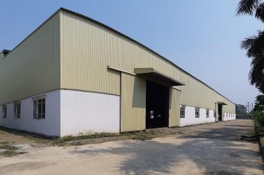 Cho thuê kho xưởng DT 1500m2, 3500m2 Đáp Cầu ,TP Bắc Ninh.