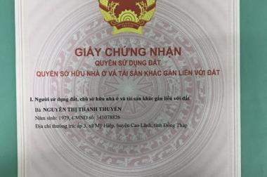 Chính Chủ Cần Bán 2 Lô Đất Nền Liền Kề Tại QL 30, Chợ Đầu Mối Mỹ Hiệp, Xã Mỹ Hiệp, Huyện Cao