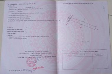 Chính chủ cần bán 3 nền đất Ấp 3, Xã Đồng Tâm, Huyện Đồng Phú, Tỉnh Bình Phước