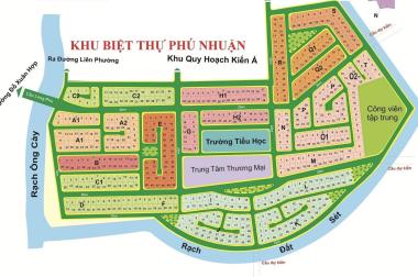 Bán đất Dự án KDC Phú Nhuận tọa lạc gần đường Liên Phường, đường Đỗ Xuân hợp. P. Phước Long B, Quận 9