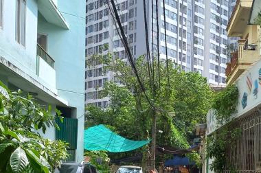 Bán đất Lĩnh Nam 225m Ngõ ô tô tránh Lô góc mặt tiền 10m Xây VP Giá đất quê