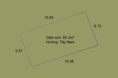 Cần bán mảnh đất đường Lý Sơn Z133 Ngọc Thụy 70m2, MT 6.5m, giá 4.8 tỷ, Chia lô, Ô tô.