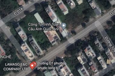Lô đất mặt tiền đường D1 khu dân cư Nam long diện tích 90m, khu tiềm năng