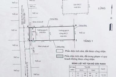 Q12.705. NHÀ 2 TẦNG, HXH LÊ VĂN KHƯƠNG, SÁT VÁCH HIỆP THÀNH CITY, DT.50M2, NHỈNH 3 TỶ