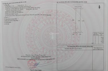 CHÍNH CHỦ BÁN ĐẤT ĐẸP NGAY KCN BÀU XÉO, TÂY HOÀ, TRẢNG BOM, ĐỒNG NAI.