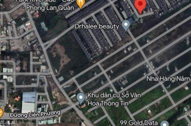 Lô góc 2 mặt tiền dự án Park Rivierside bưng ông thoàn diện tích 126m khu vip