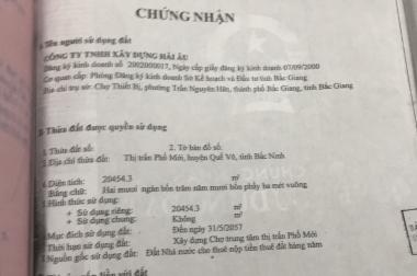 CHÍNH CHỦ CẦN BÁN KIOT TẠI CHỢ THỊ TRẤN PHỐ MỚI – QUẾ VÕ – BẮC NINH