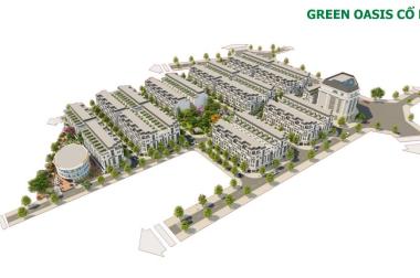 Bán gấp suất ngoại giao giá rẻ dự án liền kề Green Oasis Cổ Bi, Gia Lâm, View vườn hoa.