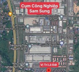 Bán Đất Tặng Nhà Tại Chợ SamSung - Phổ Yên - Thái Nguyên