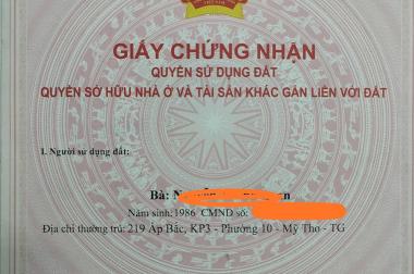CHÍNH CHỦ CẦN BÁN GẤP CĂN NHÀ Vị trí Đẹp Tại Mỹ Tho, Tiền Giang