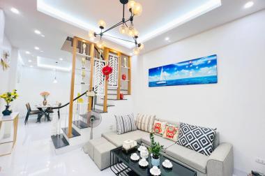 Nhà Hoàng Mai 40m mới tinh Tặng full nội thất Ngõ đẹp Giá dưới 100tr