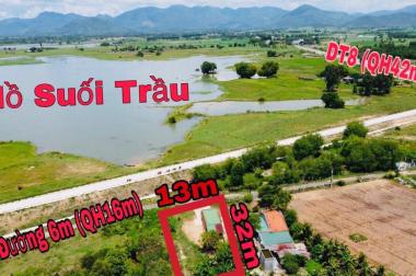 bán đất Vuông vắn thông ra 3 đương dt8 6 va ql26  cạnh hồ Suối Trầu Ninh Xuân Ninh Hoà lh