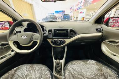 Bán xe Kia Morning MT sản xuất 2022, xe còn nguyên nilon từ hãng, odo mới 467km