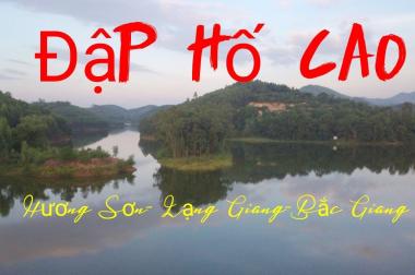 3 tỷ 486m2 mặt tiền 25m lô góc Hương Sơn, Huyện Lạng Giang mặt tiền 25m sát Hồ Hố Cao