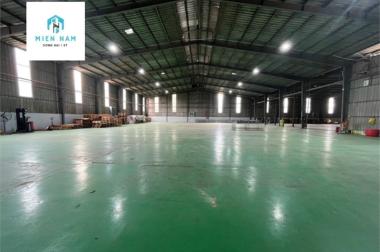 cho thuê nhà xưởng đẹp 4600m2,rộng 70m  phước tân