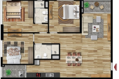 CC Cần Bán Gấp Căn Góc 3PN. Tầng Trung, View Cực Thoáng. Full NT Cao Cấp. Nhà Rất Mới