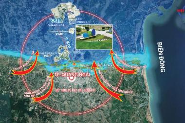 Khu Dịch Vụ Hỗn Hợp Vsip Quảng Ngãi Gía Chỉ 1Tyxx Diện Tích 132m2 Qúa Hót Ạ