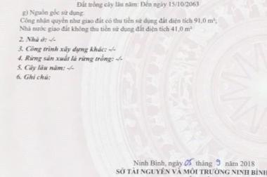 Bán nhà 2 tầng Hướng Đông, mặt đường 481. Kim Sơn, Ninh Bình