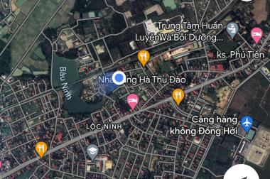 Căn góc 2 mặt tiền đường nhựa Nguyễn Quốc Trinh Lộc Ninh sân bay đồng hới giá đầu tư chỉ 1,x tỷ. 