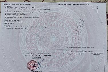 ⭐Gia đình bán mảnh đất A02, khu quy hoạch đất đấu giá X5 Trung Oai, Tiên Dương, Đông Anh; 75tr/m2; 0947760655